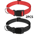 Justerbart halsband med reflexsömmar