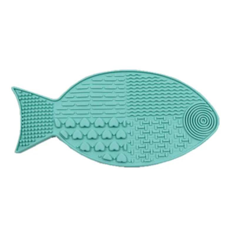 Fiskformad slickmatta