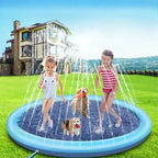 Vattenlekmatta med sprinkler