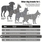 Hundsele med handtag och kardborrepaneler