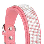Hundhalsband med strass