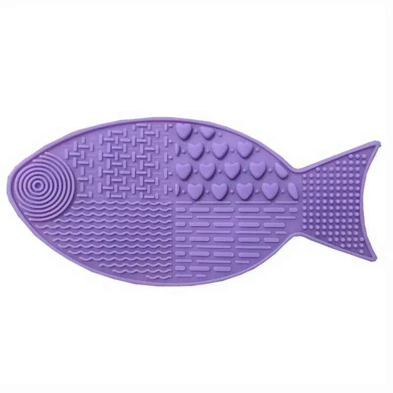 Fiskformad slickmatta