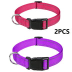 Justerbart halsband med reflexsömmar