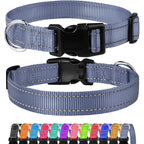 Justerbart halsband med reflexsömmar