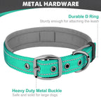 Vadderat halsband med reflexdetaljer