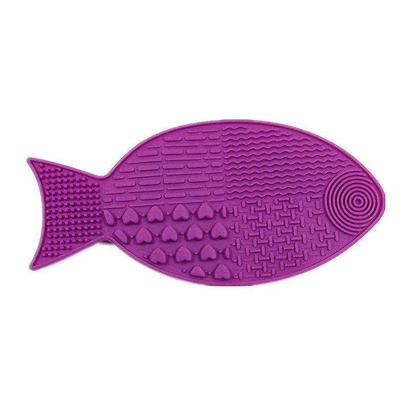 Fiskformad slickmatta
