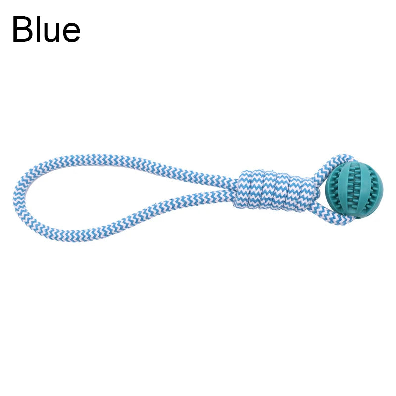 Godisboll med flätad dragögla
