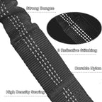 Elastisk koppelförlängare med reflexsömmar