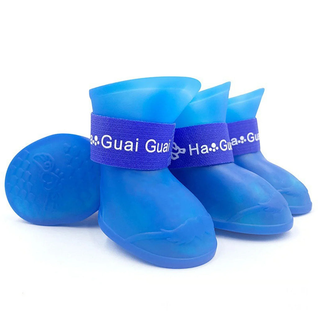 Regnskor med kardborre, 4-pack