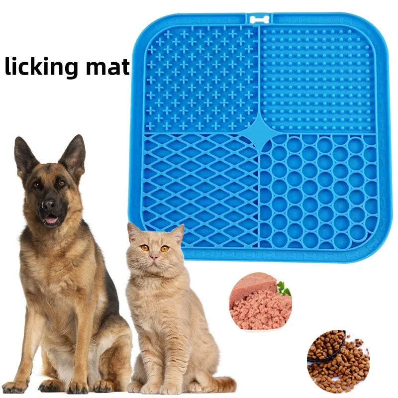 Hjärtformad slickmatta