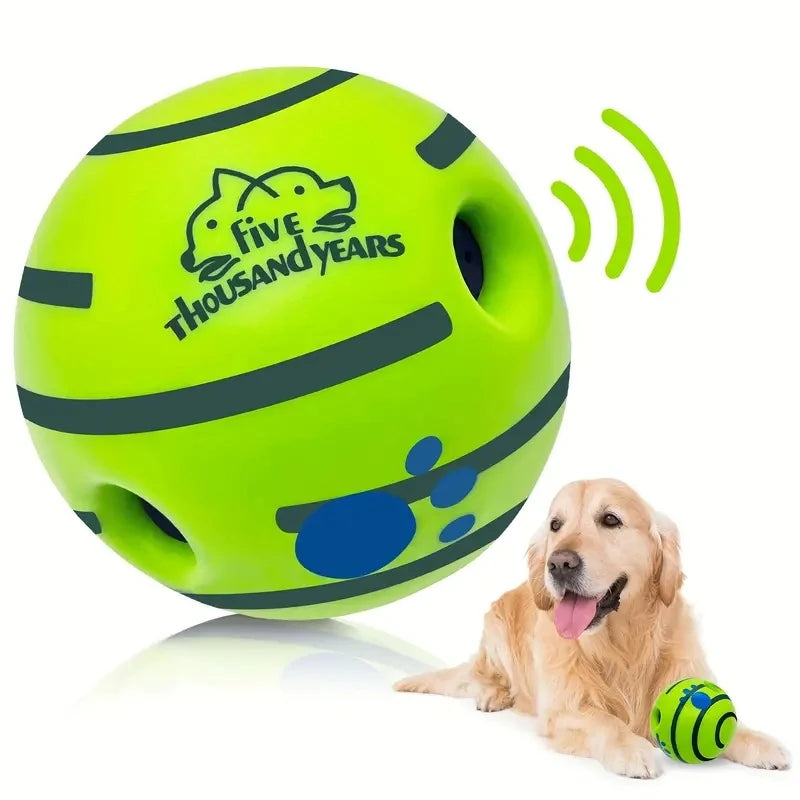 Ljudboll för hund