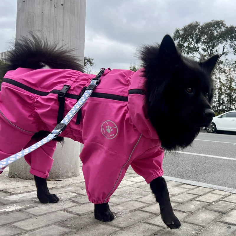 Regnoverall med dragkedja