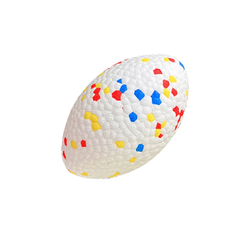 Oval flytande apportboll